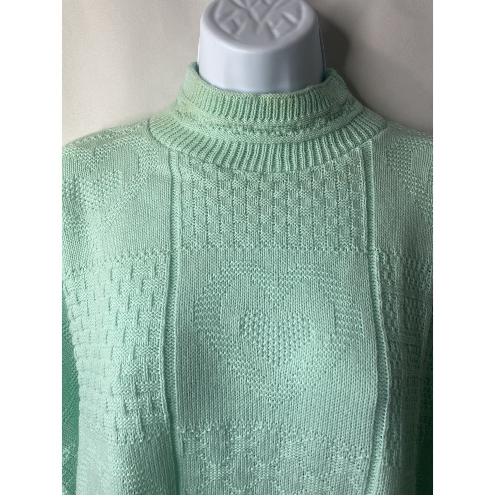 Vintage Spunky Women's Golden Girls Sweater One Size Valentines Hearts Cottage - Picture 3 of 13